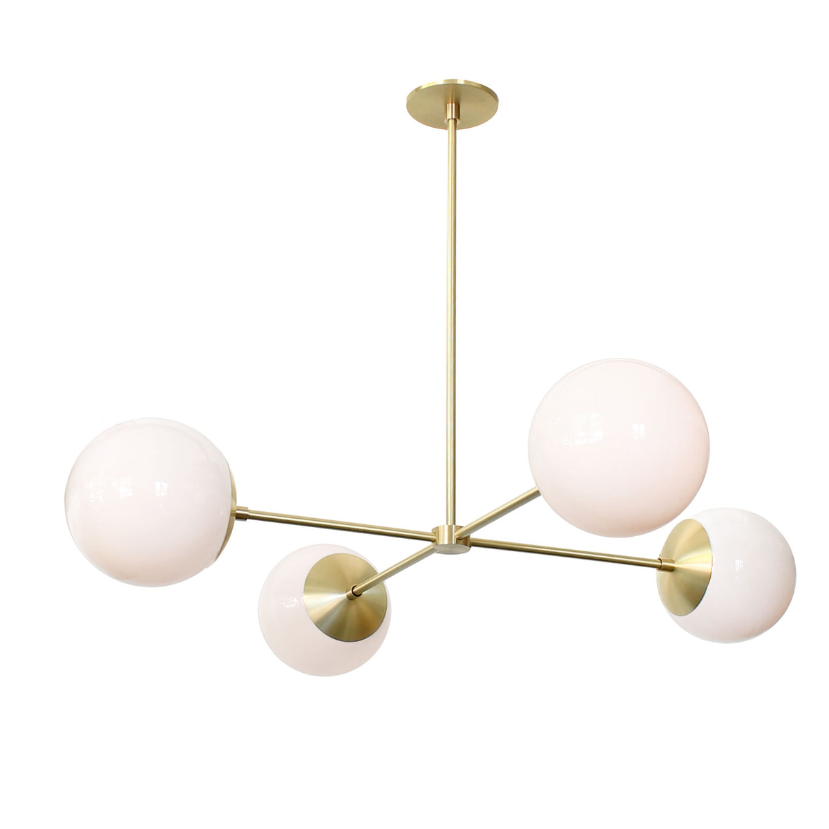 Alto Compass 8" Opal shown in Brass.