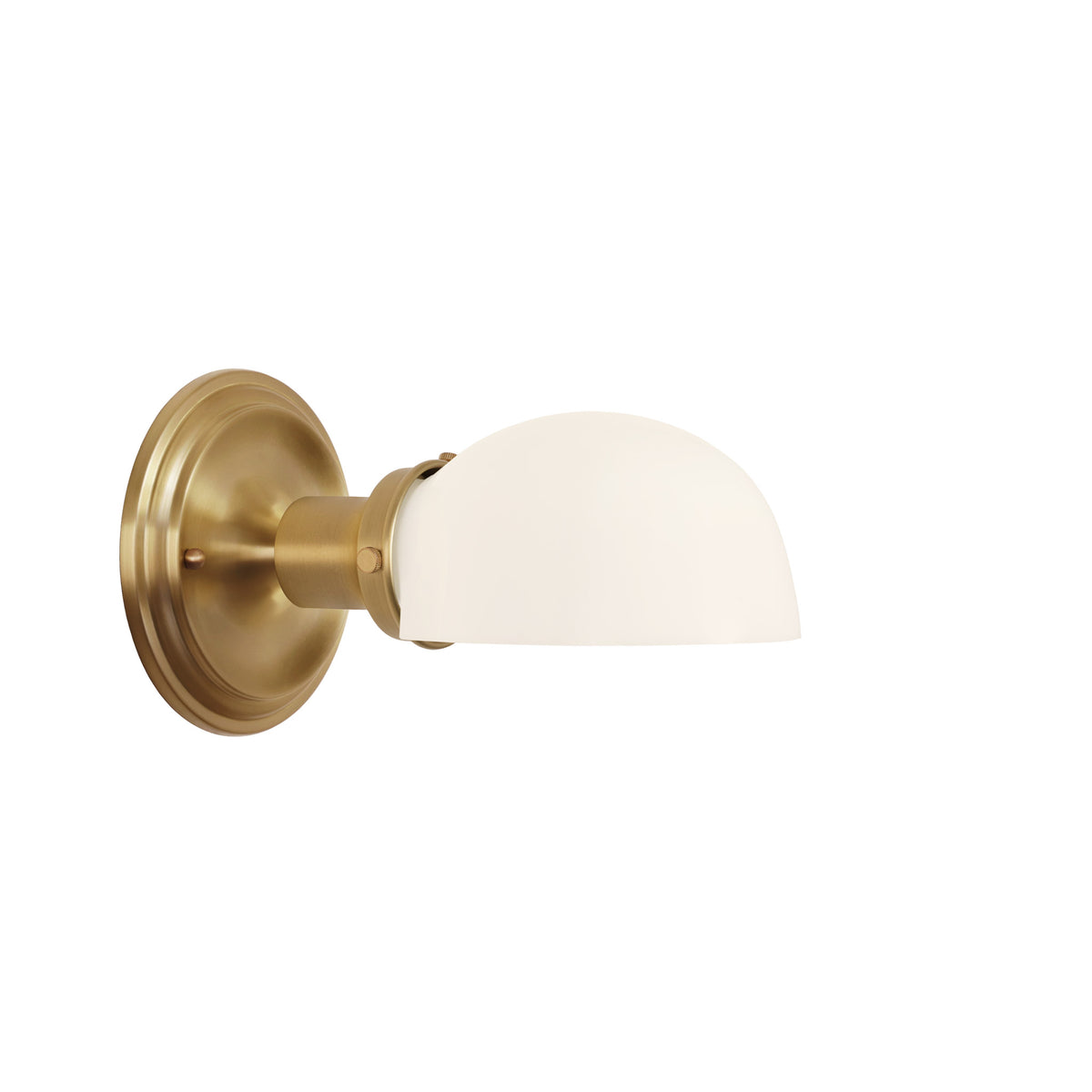 Archie Single shown in Heirloom Brass