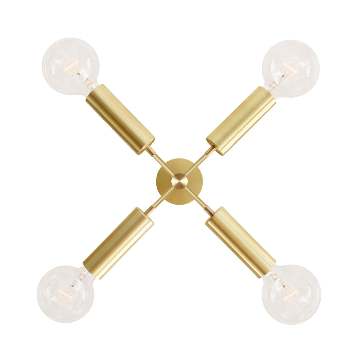 Fjord Compass shown in Brass