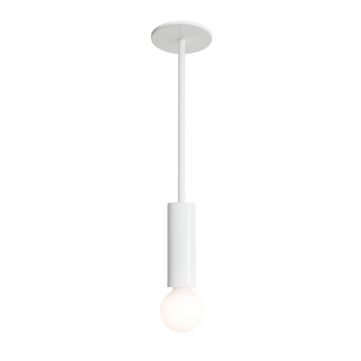 Fjord Rod Pendant shown in White