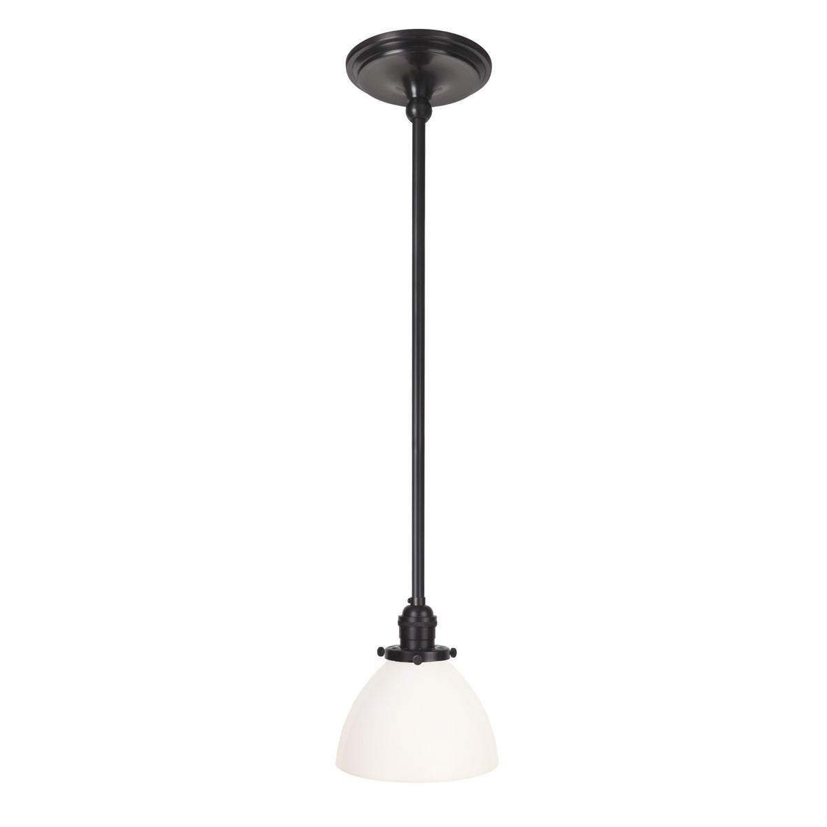 Grace Rod Pendant shown in Graphite Patina