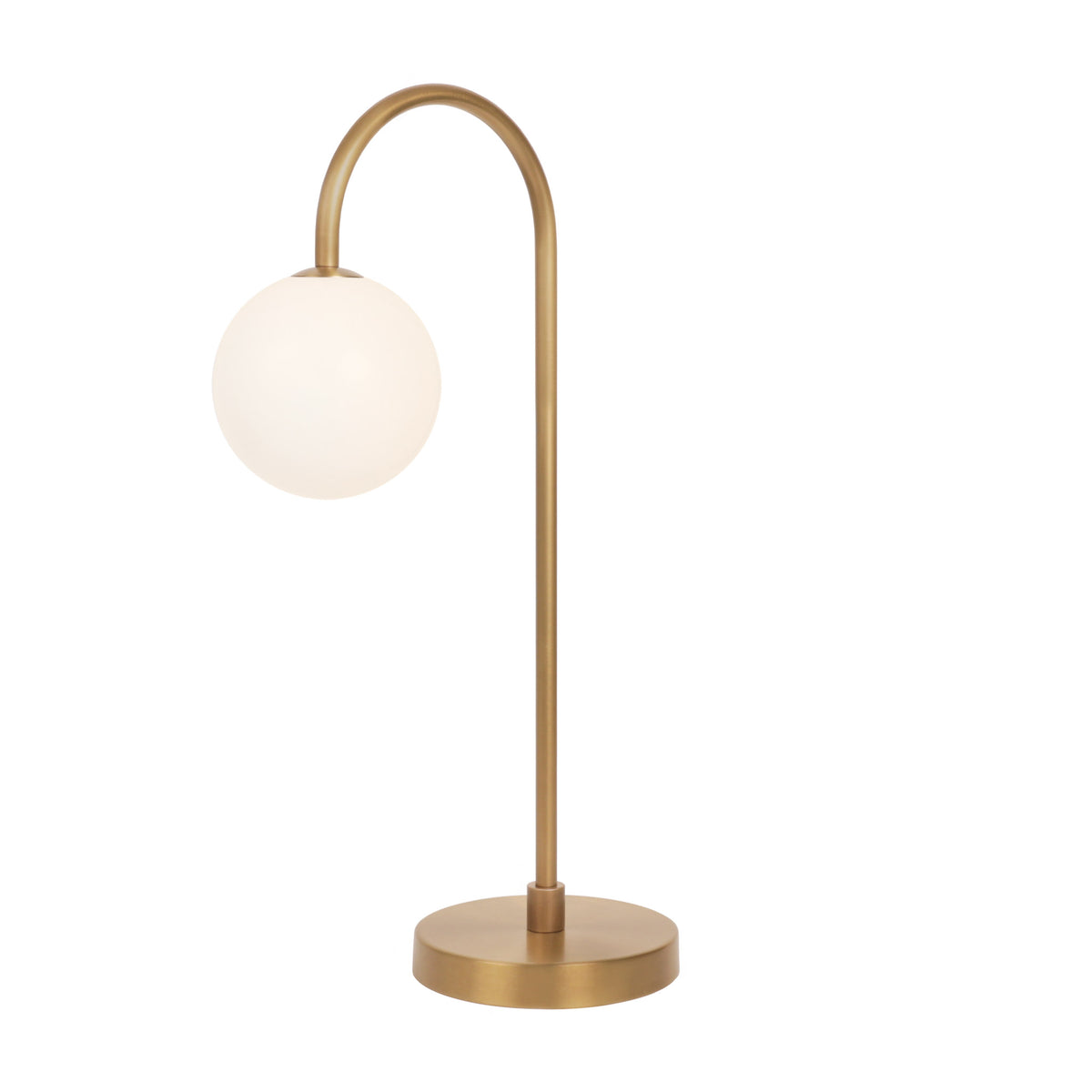 Josephine Table Lamp shown in Heirloom Brass