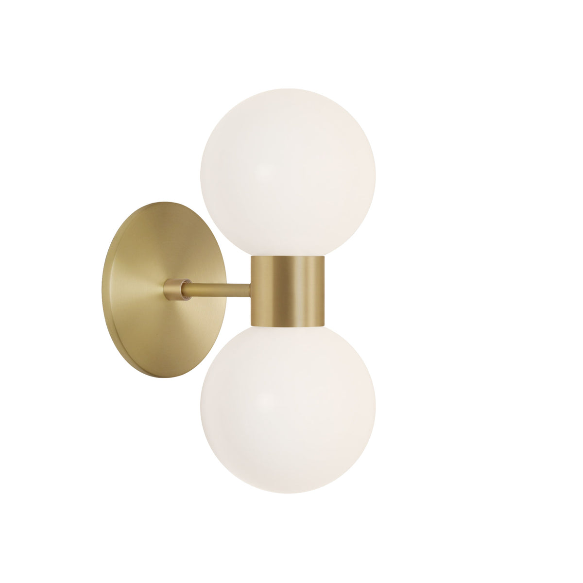 Selene Double shown in Brass