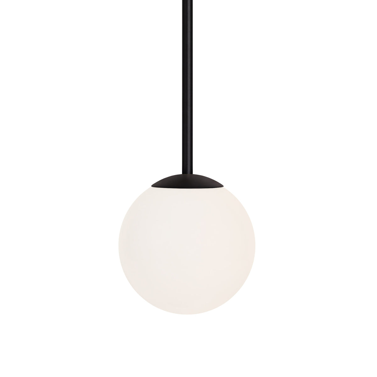 Selene 6" Pendant shown in Matte Black