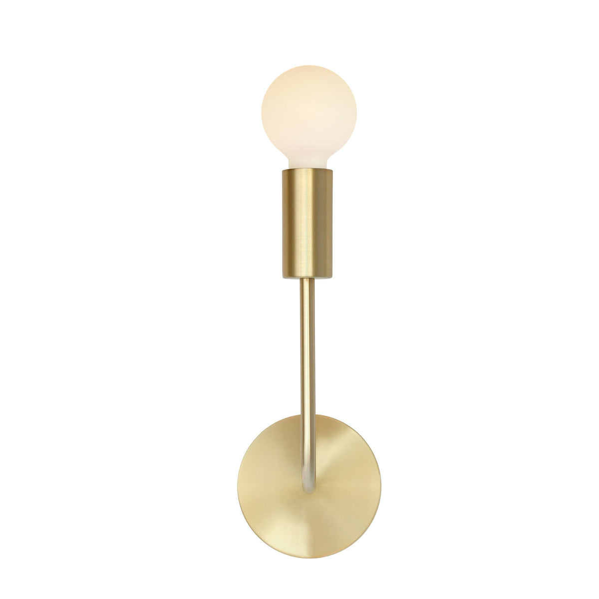 Timberline Sconce shown in Brass
