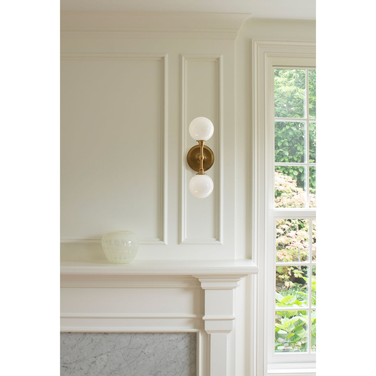 Bijou Double shown in Heirloom Brass