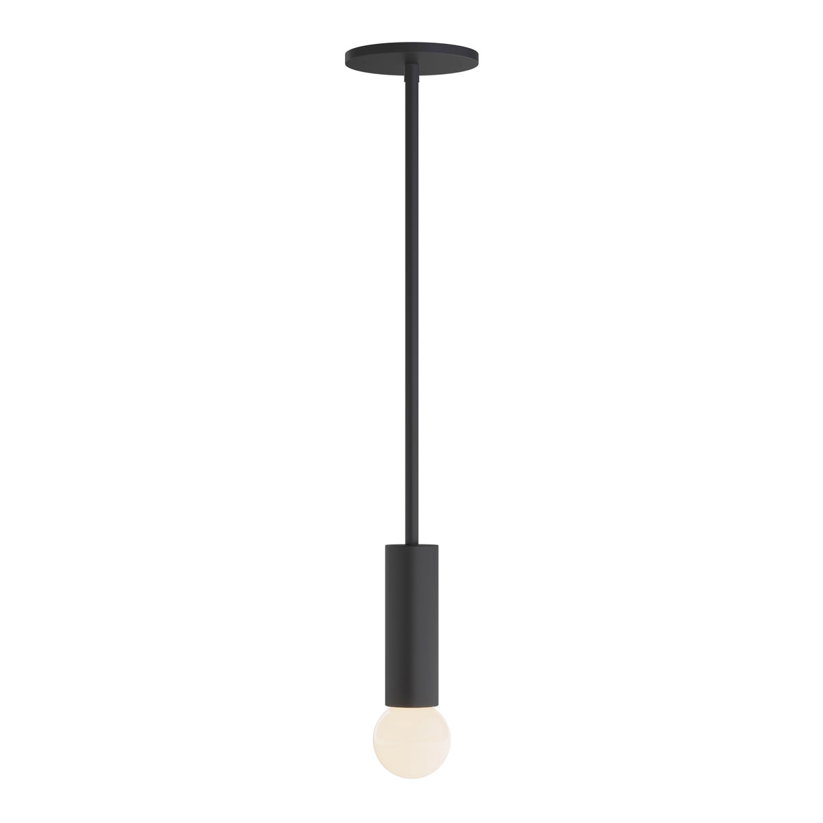 Fjord Rod Pendant shown in Matte Black