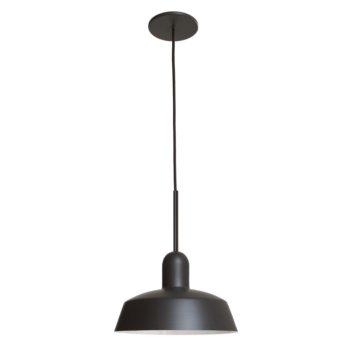 Meadowlark 11" Luxe Cord shown in Matte Black and Black Cloth cord