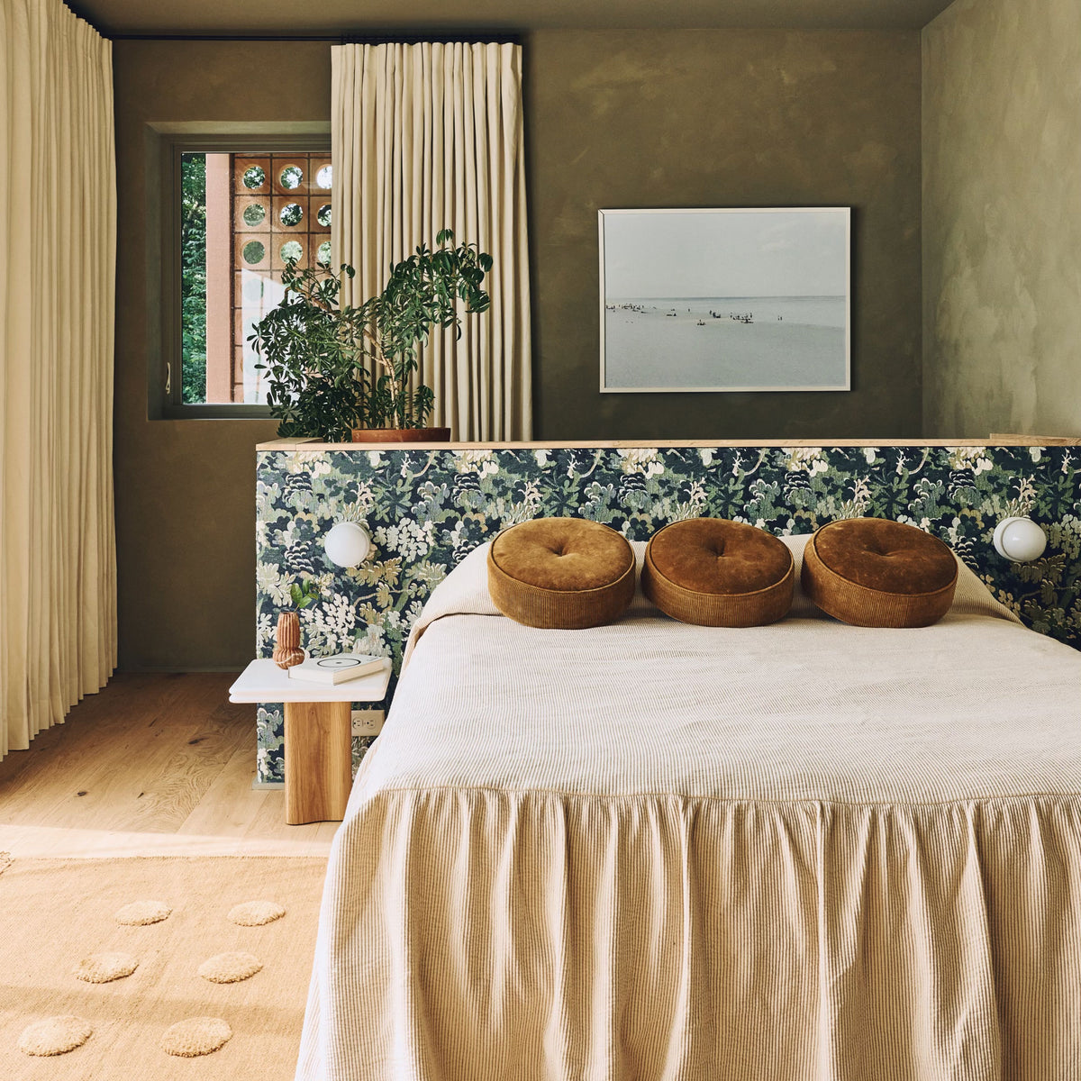 Concrete Cutie Sconces | Interior Design by Sarah Sherman Samuel | Photography by Daniel Peter