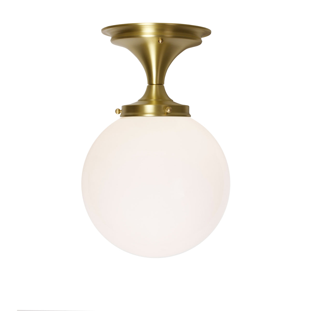 Sorbonne Surface 10" Globe shown in Brass