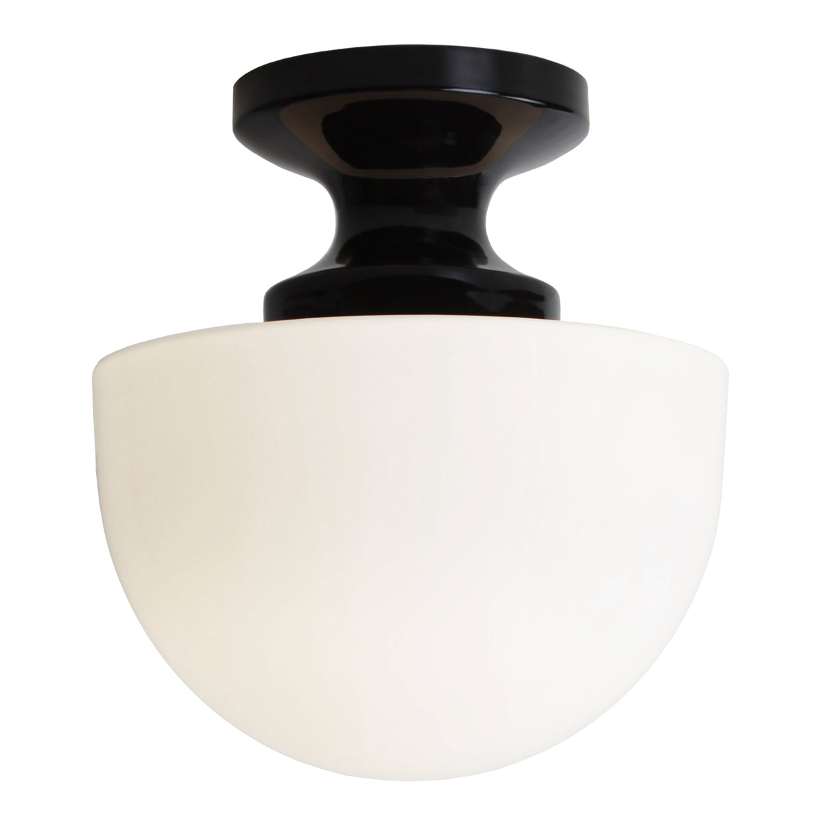 Allison Large shown in Gloss Black Glaze ceramic