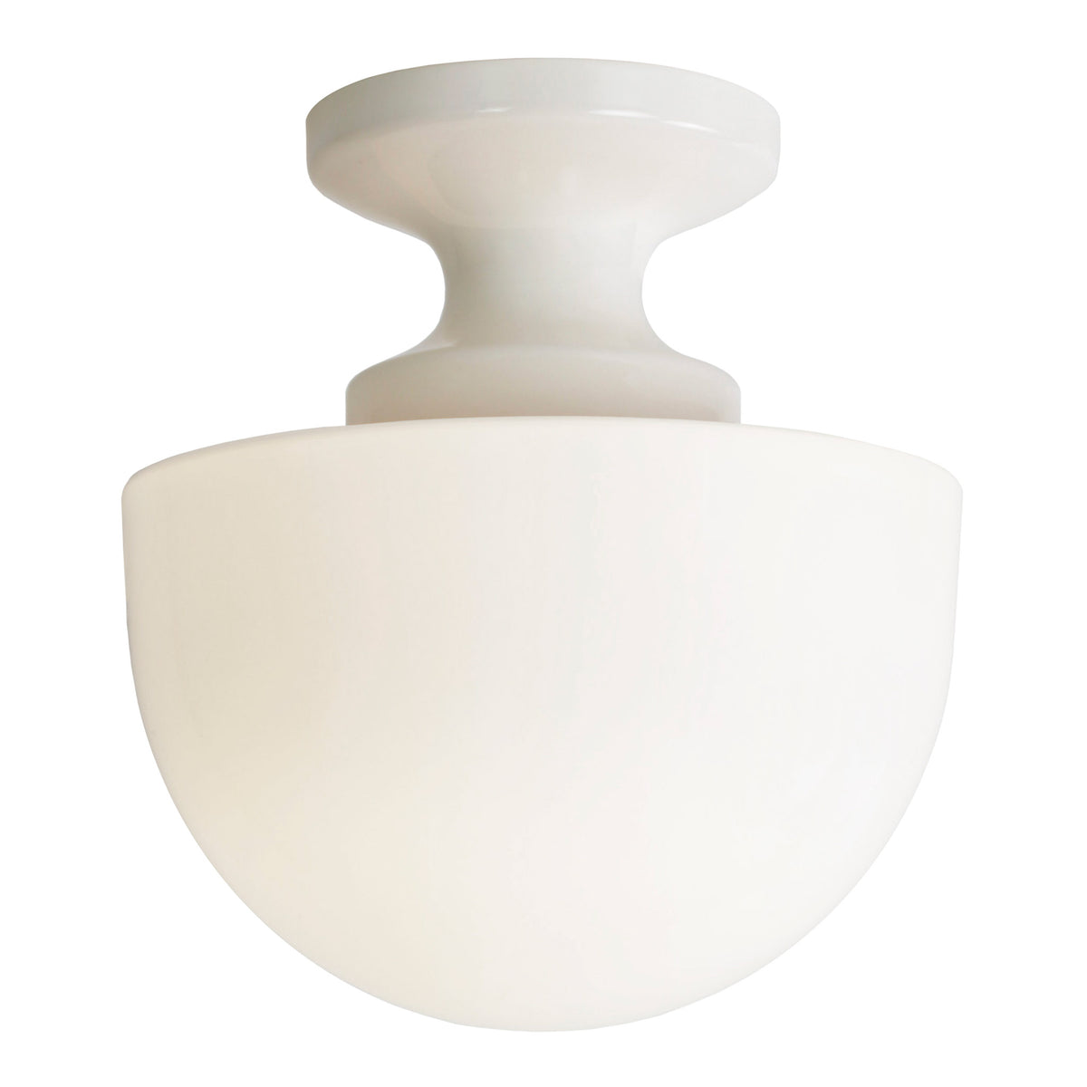 Allison Large shown in Gloss White Glaze ceramic
