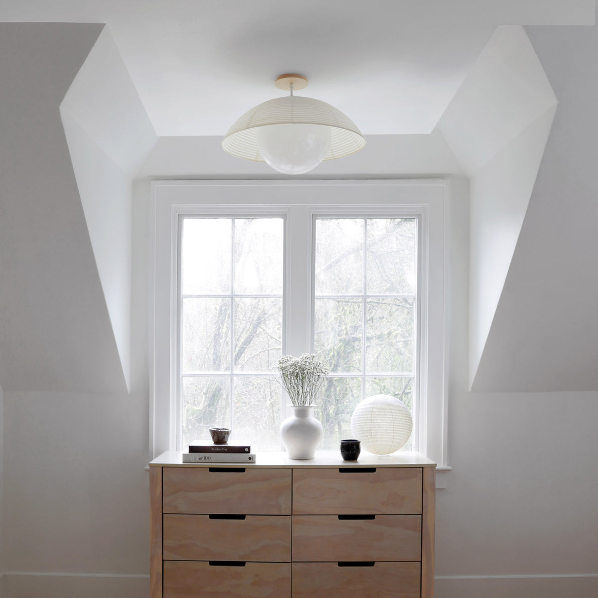 Maru Moon Lamp with Maru Surface Light