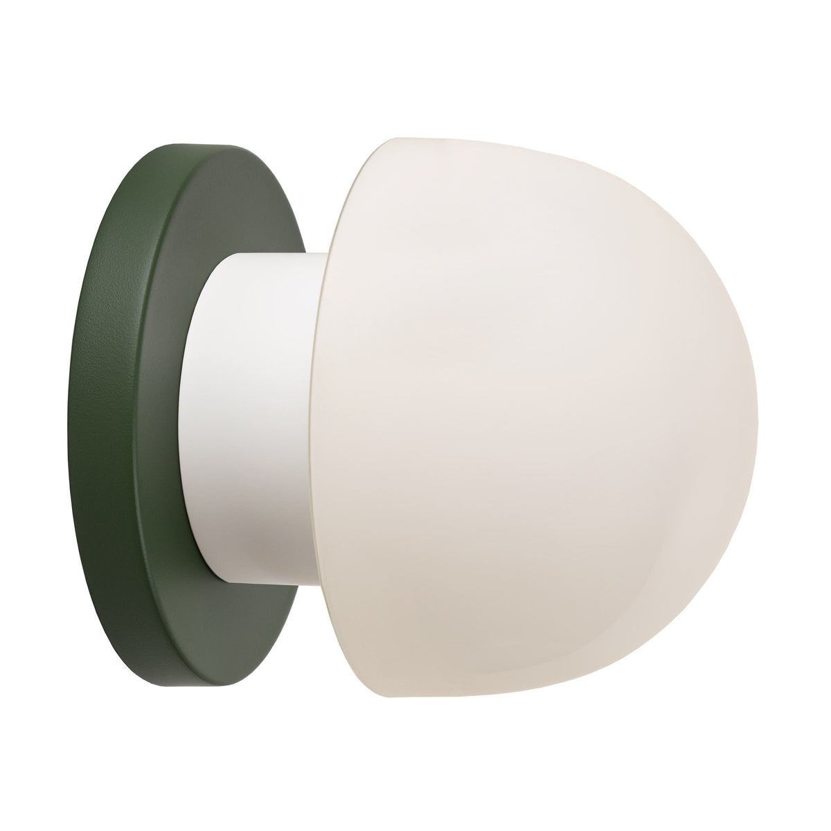 Anni shown with a Secret Garden Green canopy and White accent finish