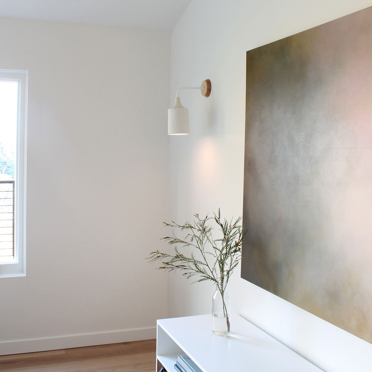 Tumwater Sconce. Interior Design by Teal Davison. Cedar and Moss