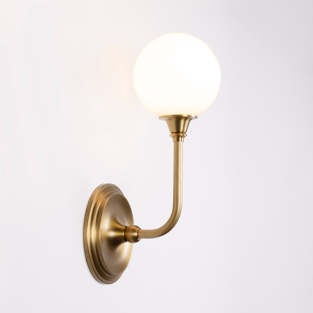 Bijou Single shown in Heirloom Brass