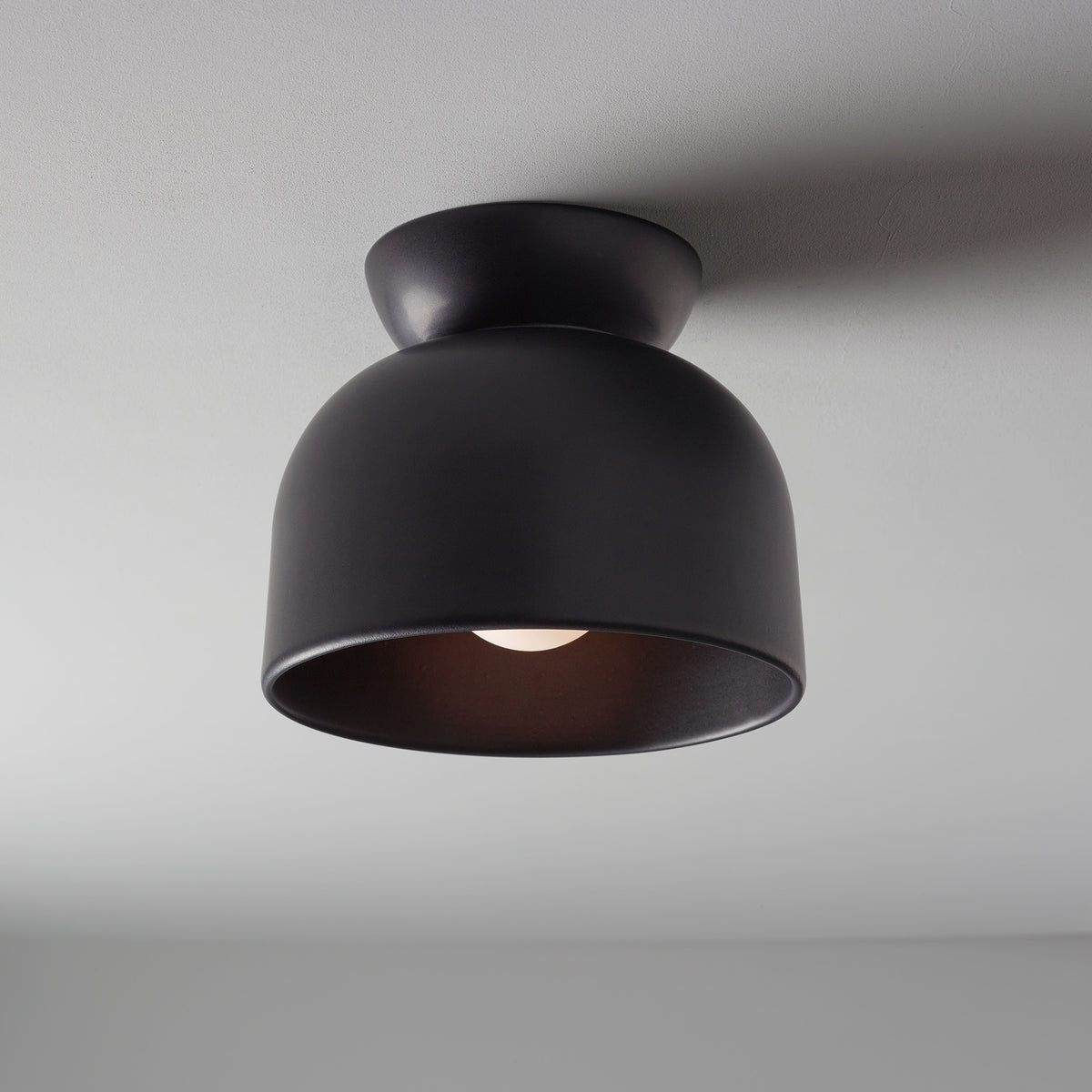Terra Surface shown in Eclipse Black Glaze ceramic