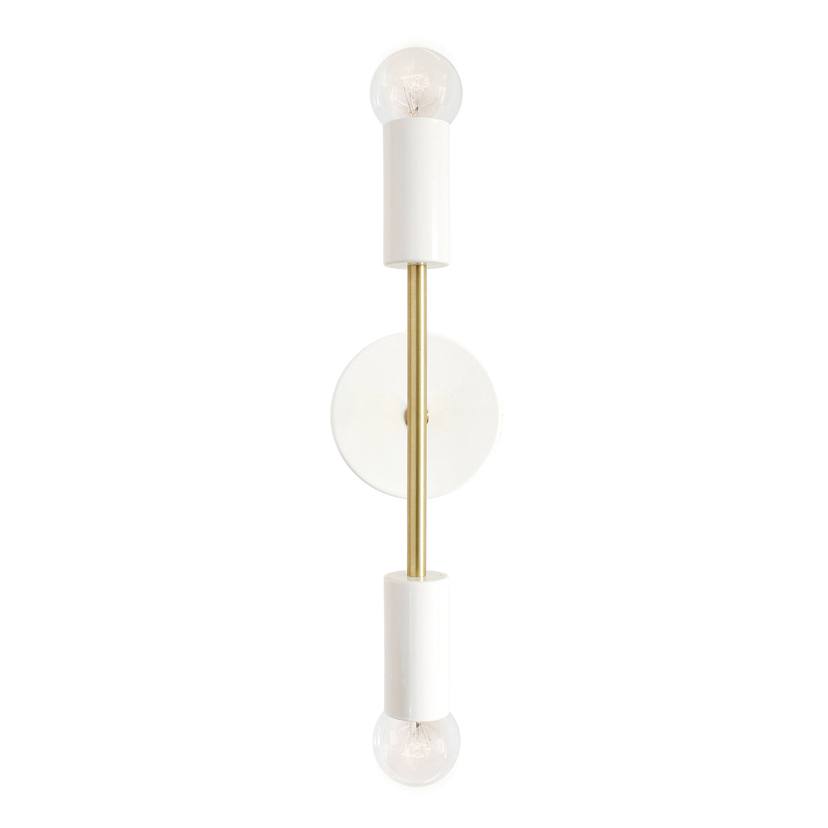 Venus shown in White with Brass accents