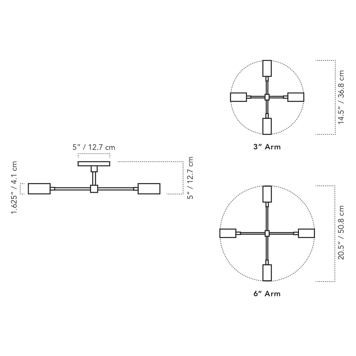 A Technical Drawing Of The Venus Compass Surface Light