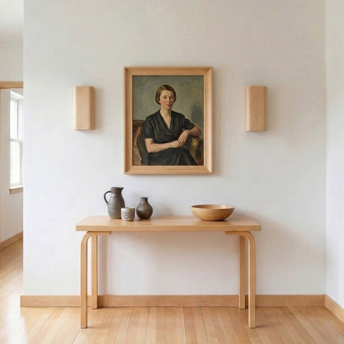 Allée ADA Sconce shown in Birch
