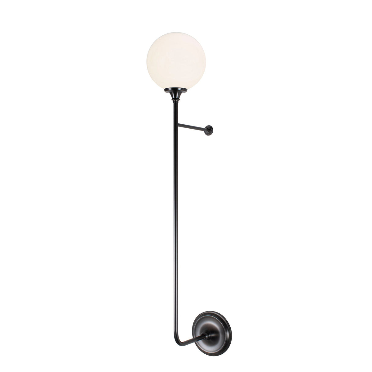 Beverly 6" shown in Graphite Patina with 37" length