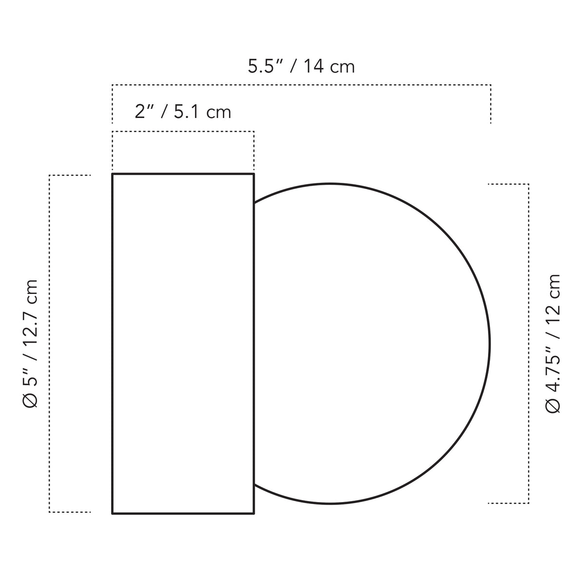 A Technical Drawing Of The Concrete Cutie