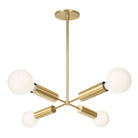 Fjord Compass shown in Brass