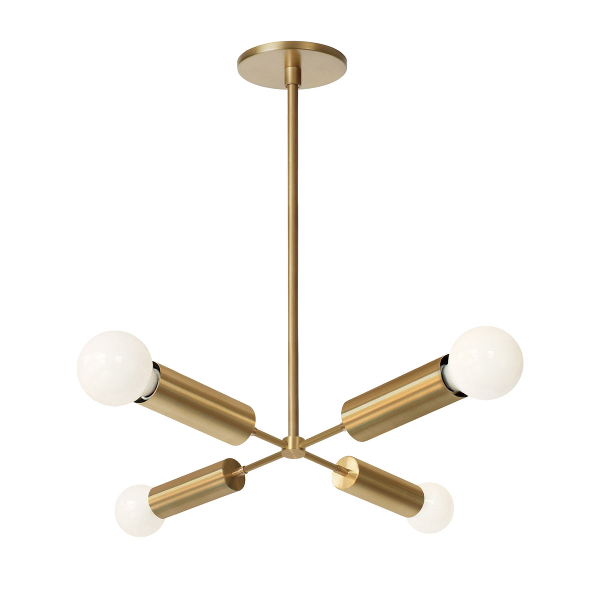 Fjord Compass shown in Heirloom Brass