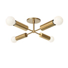 Fjord Compass Surface shown in Heirloom Brass