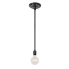 Grace Rod Pendant shown in Graphite Patina