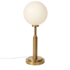 Hetty Table Lamp shown in Heirloom Brass