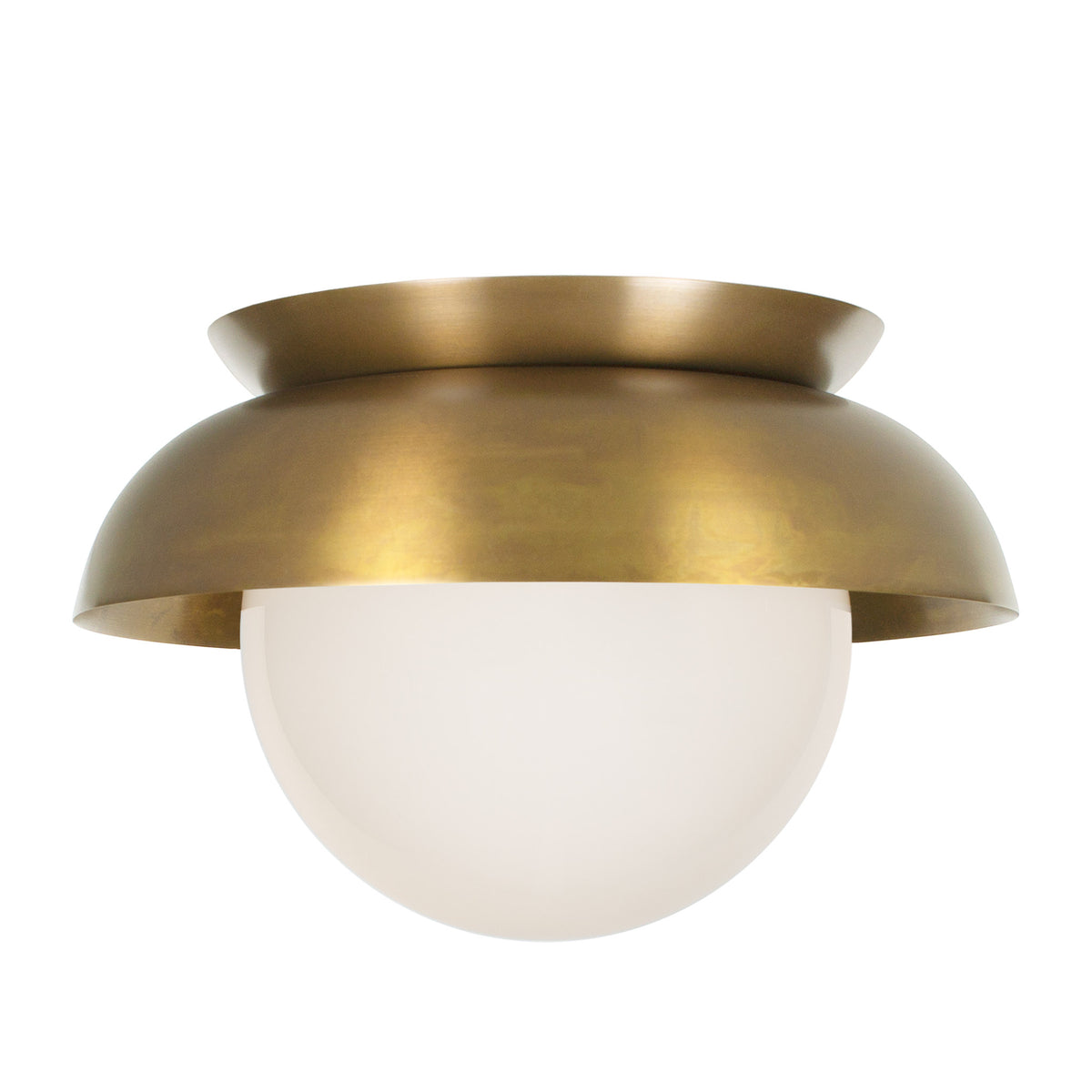 Lexi Large 8"  shown in Heirloom Brass