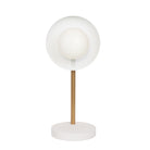 Lexi Lamp shown with a perforated White shade