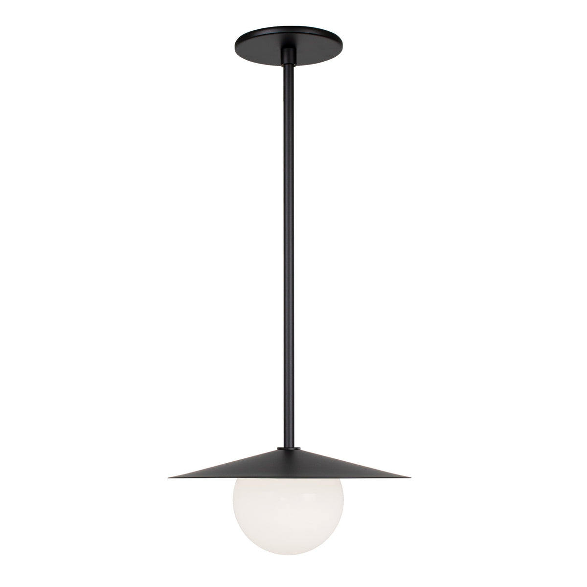 Marie Pendant shown in Matte Black