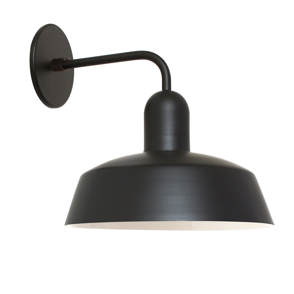 Meadowlark 11" Luxe Sconce shown in Matte Black