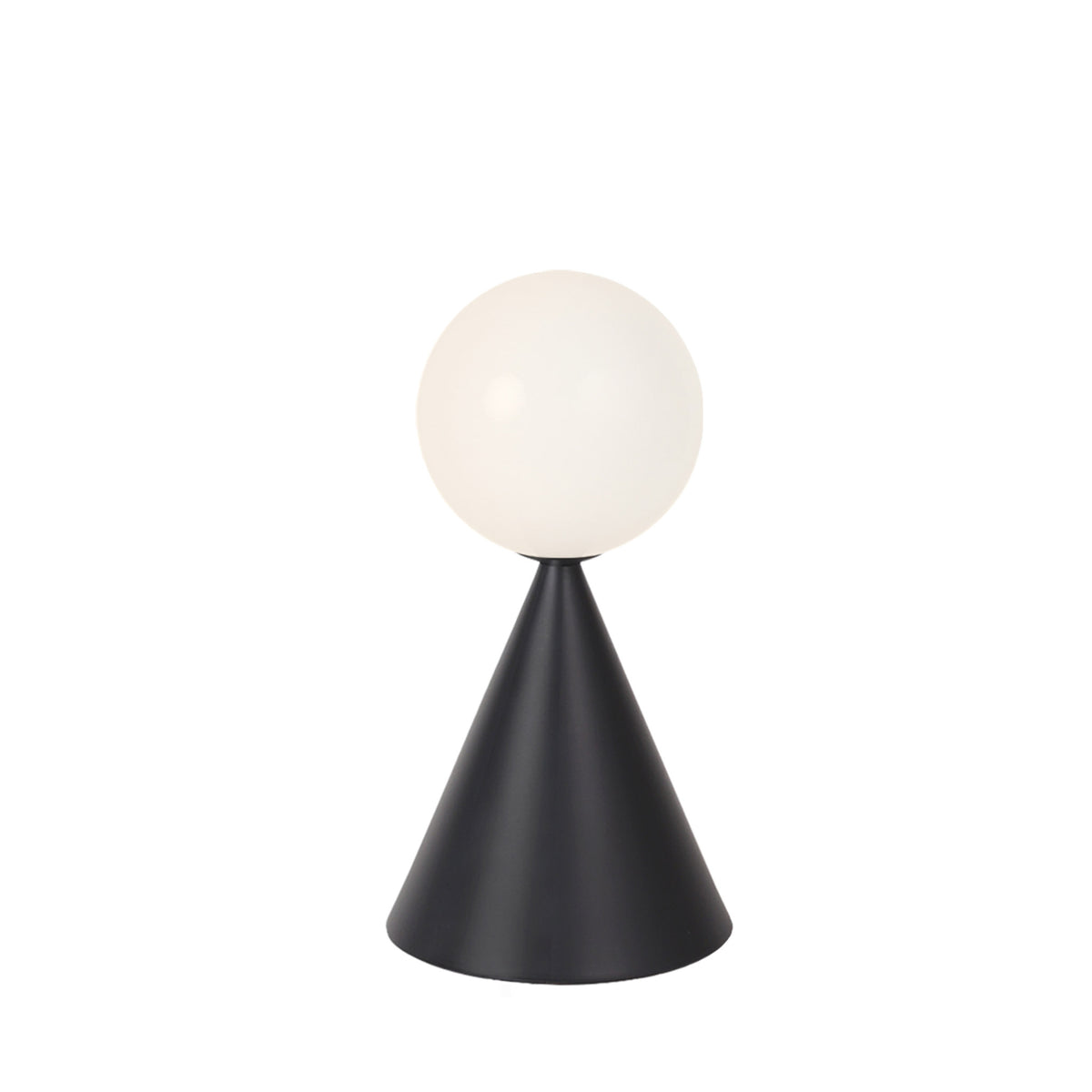 Mini Summit Table Lamp shown in Matte Black
