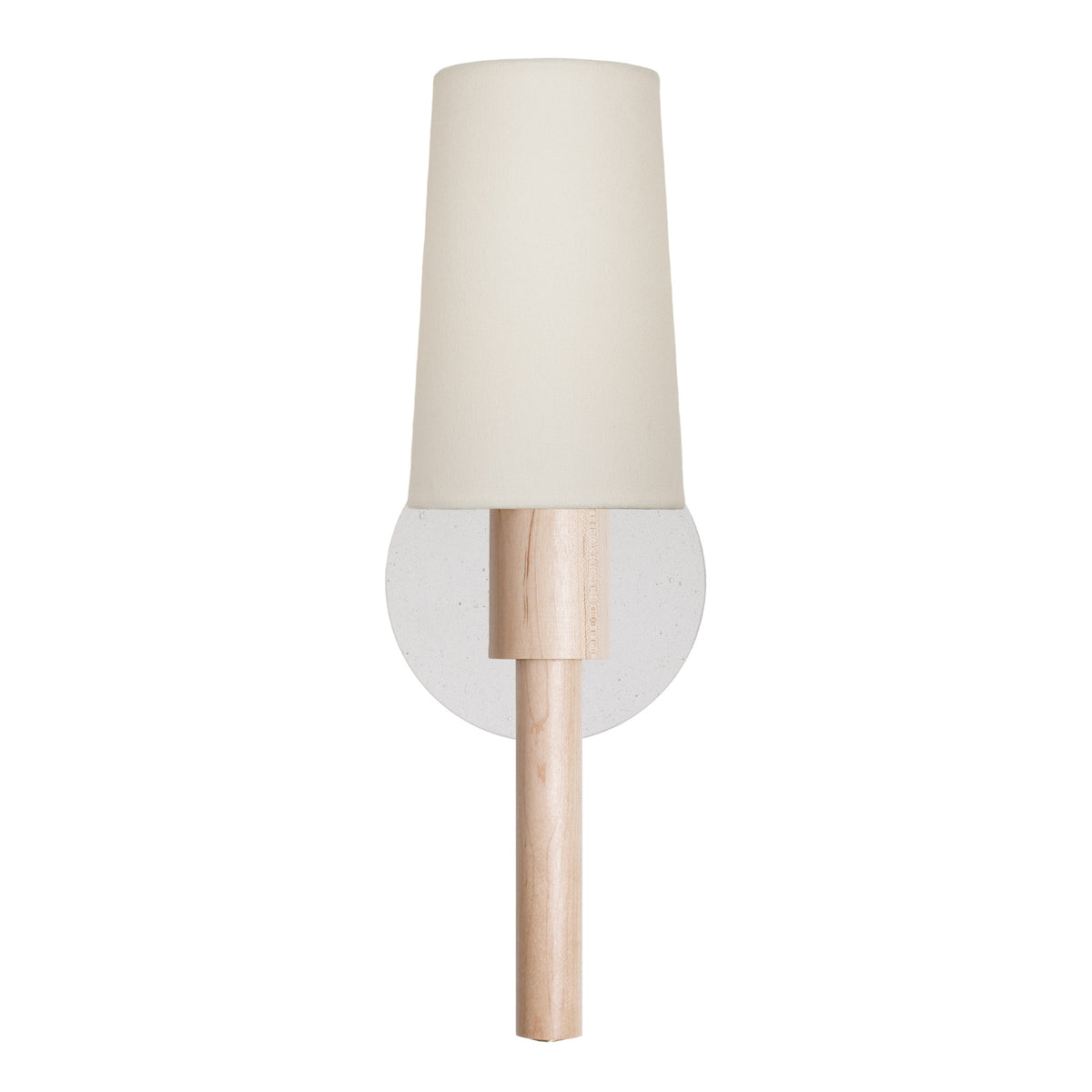 Parker Linen shown in Maple with a Cloud Concrete Canopy