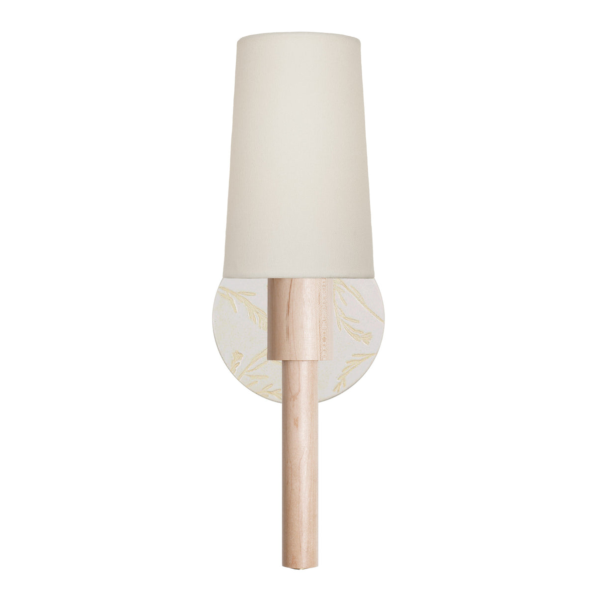 Parker Linen shown in Maple with a Natural White Tanglewood Ceramic