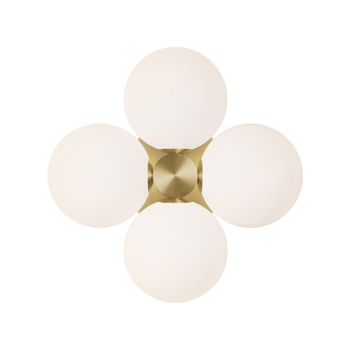 Selene Compass shown in Brass