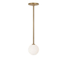 Selene Pendant shown in Heirloom Brass