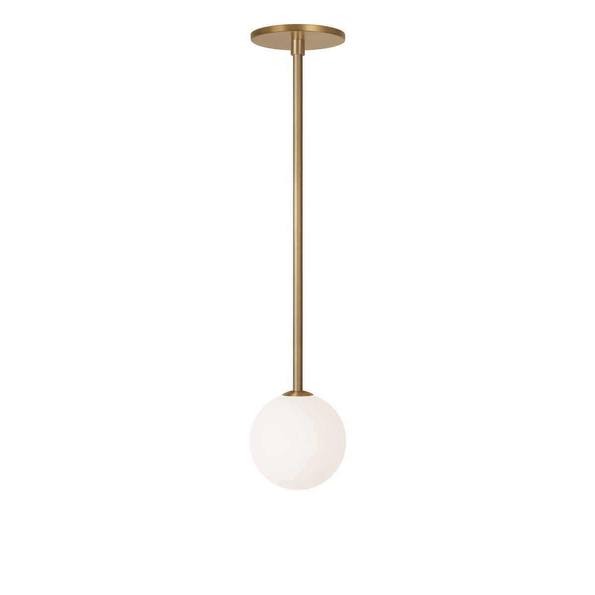 Selene Pendant shown in Heirloom Brass