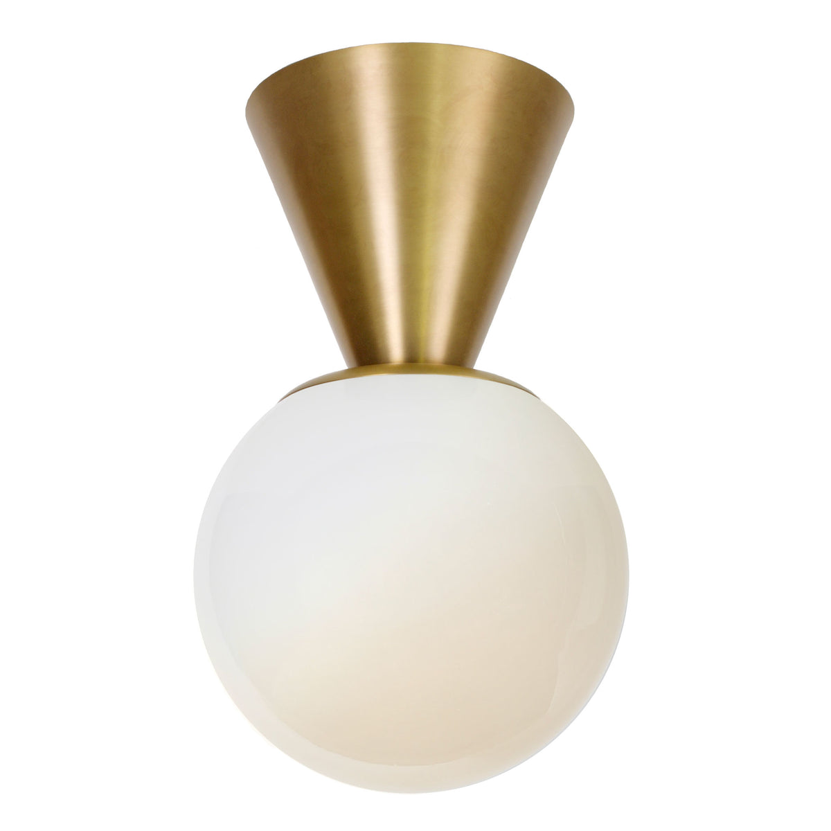 Summit 12" shown in Heirloom Brass