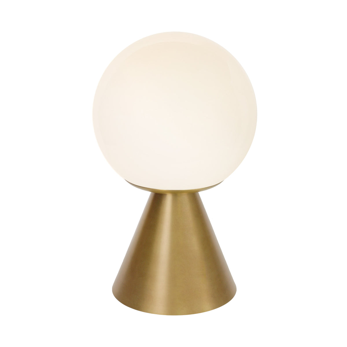 Summit Table Lamp shown in Heirloom Brass