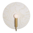 Tanglewood ADA shown in Heirloom Brass with a Natural White Tanglewood Ceramic 
