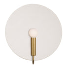 Tanglewood ADA shown in Heirloom Brass with a Natural White Glaze Ceramic 