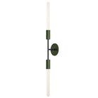 Venus shown in Garden Green with Matte Black accents and T10 Porcelain Bulbs