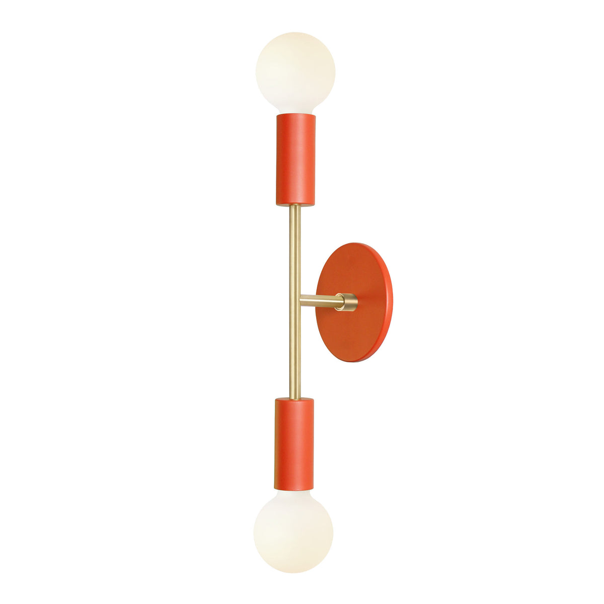 Venus shown in Persimmon with Brass accents