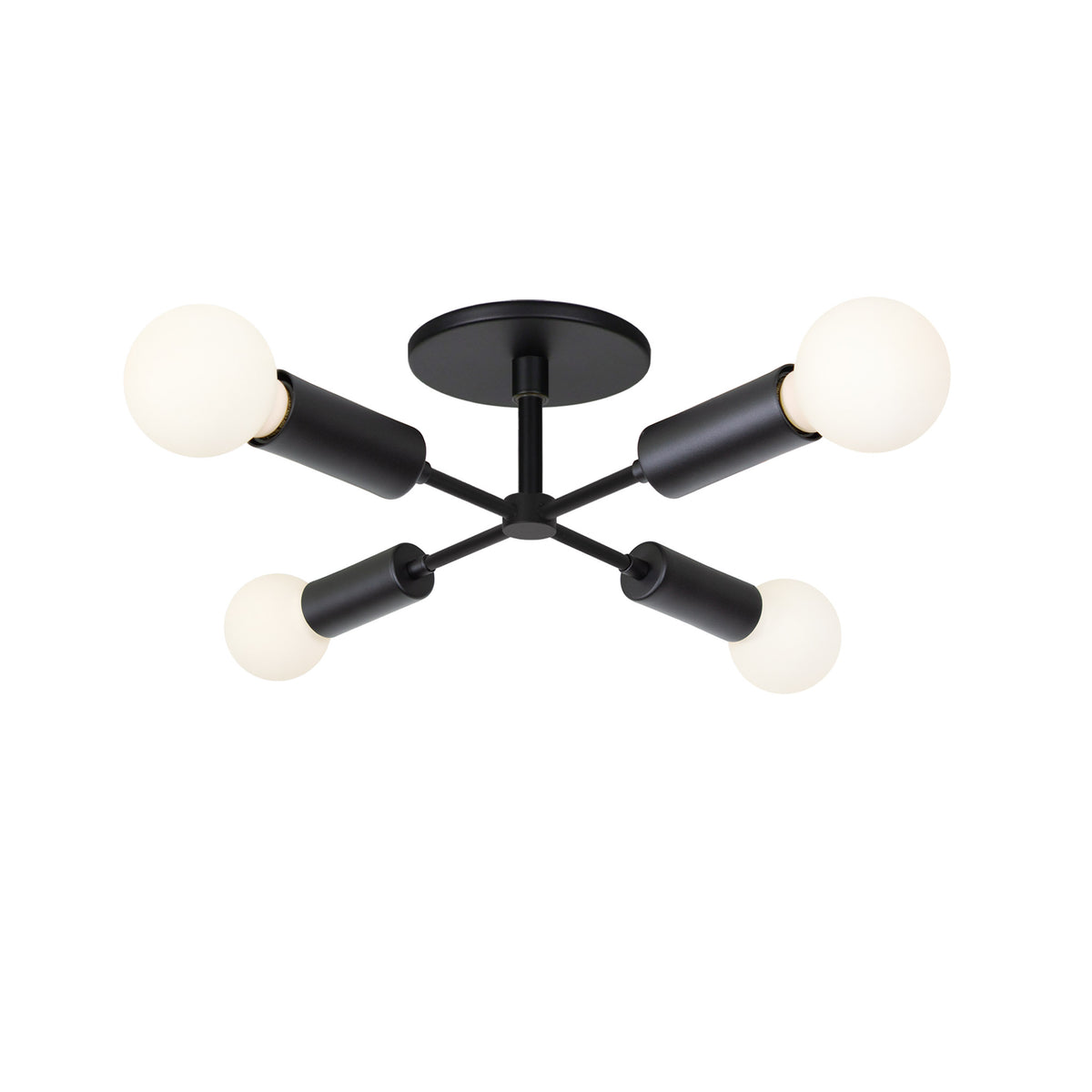 Venus Compass Surface shown in Matte Black with 14.5" diameter