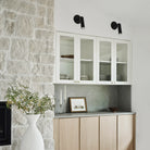 Fjord Spot in Matte Black. Interior design by Jessica Reynaud. Photography by Madeline Tolle