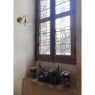 Marjorie Petite Sconce shown in Heirloom Brass